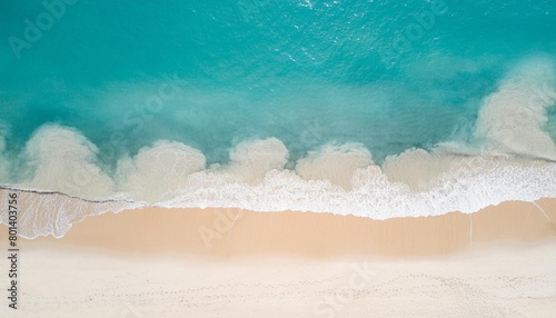 abstract watercolor blue ocean and sand beach for textures fresh cheerful and relaxing summer concept positive and healthy tones to background or wallpaper generative ai