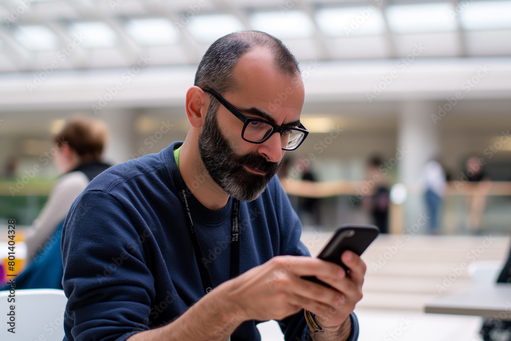 People use phones to talk or do business. People use phones to talk or do business.