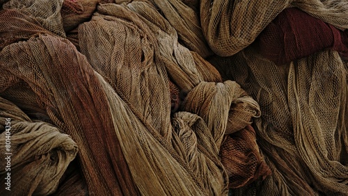 abstract background of fishing net
