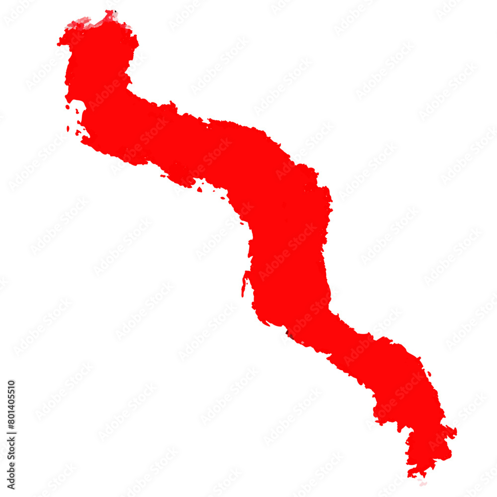 Obraz premium Indonesia flag with brush paint 