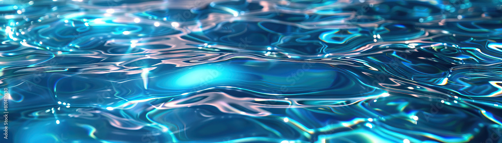 Shimmering Pool Water: Close-Up of Glittering and Textured Pool Water with Reflections Shimmering Pool Water: Close-Up of Glittering and Textured Pool Water with Reflections