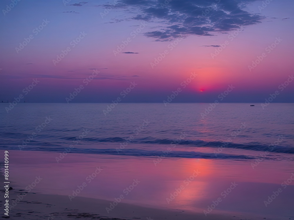 dusk on the shore background dusk on the shore background