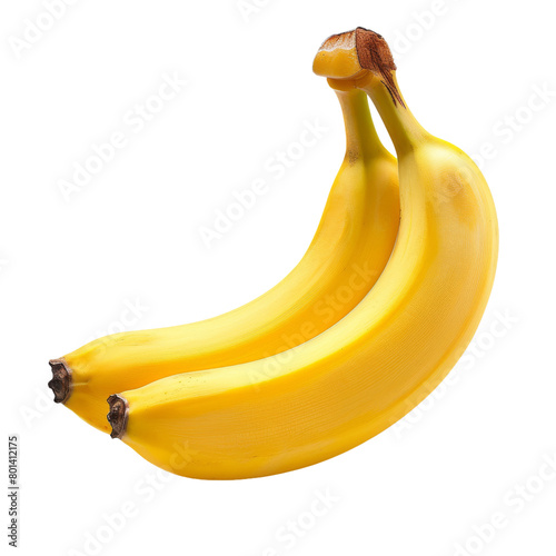 bananas isolated on PNG background
