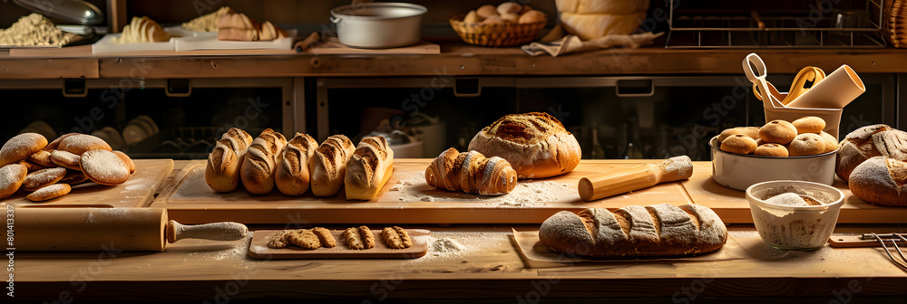 Home-Based Bakery Business: A Warm Picture of Freshly Baked Goods and Baking Essentials