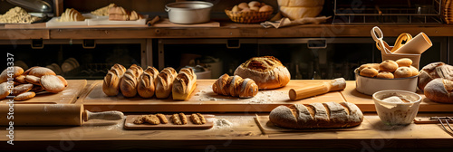 Home-Based Bakery Business: A Warm Picture of Freshly Baked Goods and Baking Essentials