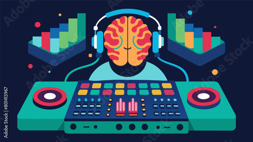 A brainwavecontrolled DJ mixing board that allows DJs to manipulate and blend tracks in realtime using only their thoughts taking live performances to.