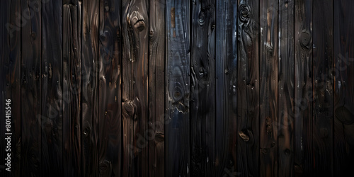 Elegant Woodgrain  Dark Background with Rich Texture  Deep Wood Tones  Dark Background for a Warm and Classic Feel-Ai-generated