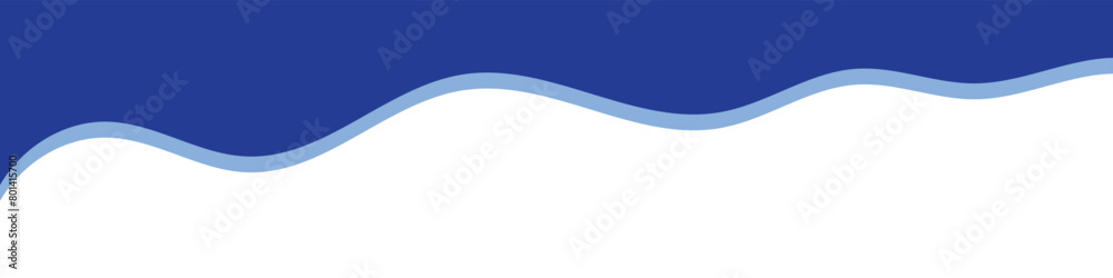 Divider Header for App, Banners or Posters. Set of Template Dividers Shapes for Website. Curve Lines, Drops, Wave Collection of Design Element for Top, Bottom Page Web Site.vector illustration.white b