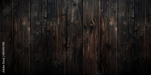 Elegant Woodgrain: Dark Background with Rich Texture, Deep Wood Tones: Dark Background for a Warm and Classic Feel-Ai-generated