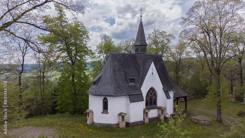 Pilgrimage chapel between the german villages Medebach and Glindfeld