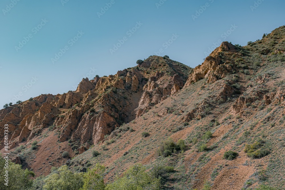 landscape in the mountains