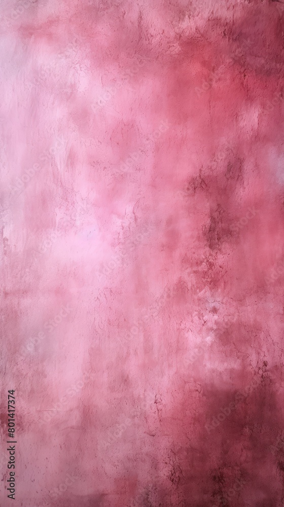 Pink wall texture rough background dark concrete floor old grunge background painted color stucco texture with copy space empty blank copyspace 