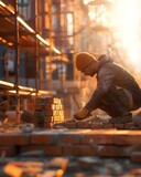 Master Craftsman at Work: The Art of Bricklaying