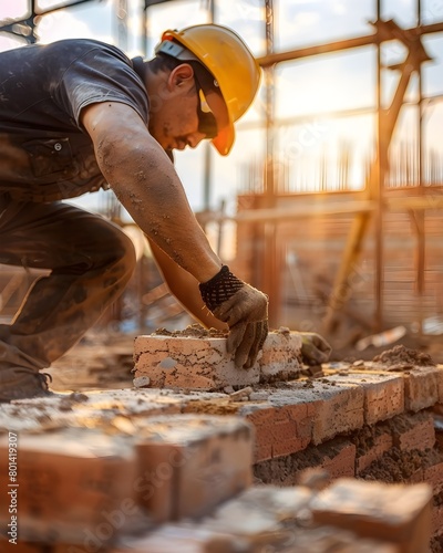 Master Craftsman at Work: The Art of Bricklaying