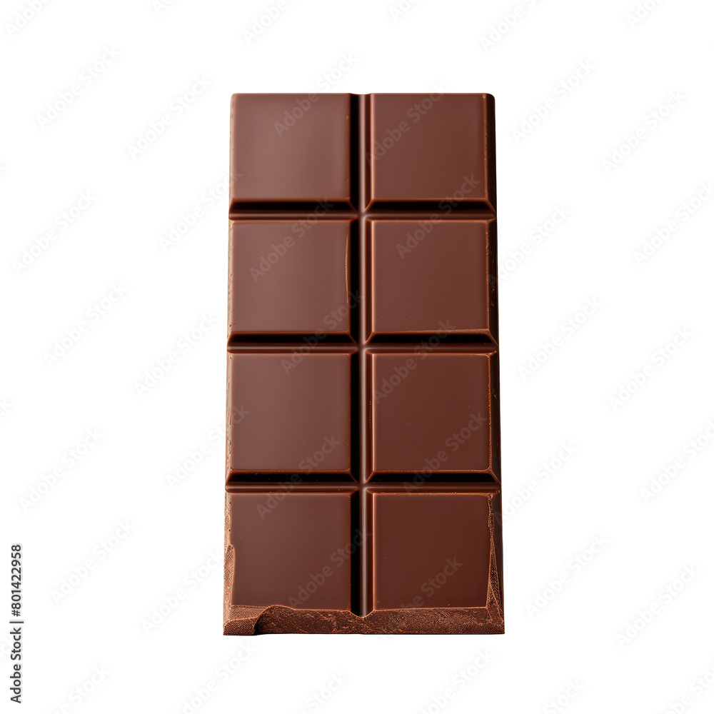 Chocolate bar on transparent background PNG cut out clipart. Chocolate bar on transparent background PNG cut out clipart.