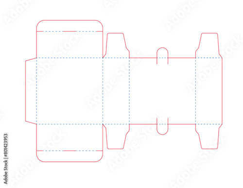 soap box 3x3x1.2 in cutting template