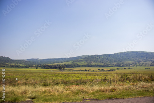 Roadside view on the N3 Highway towards Kwa Zulu Natal from Johannesburg