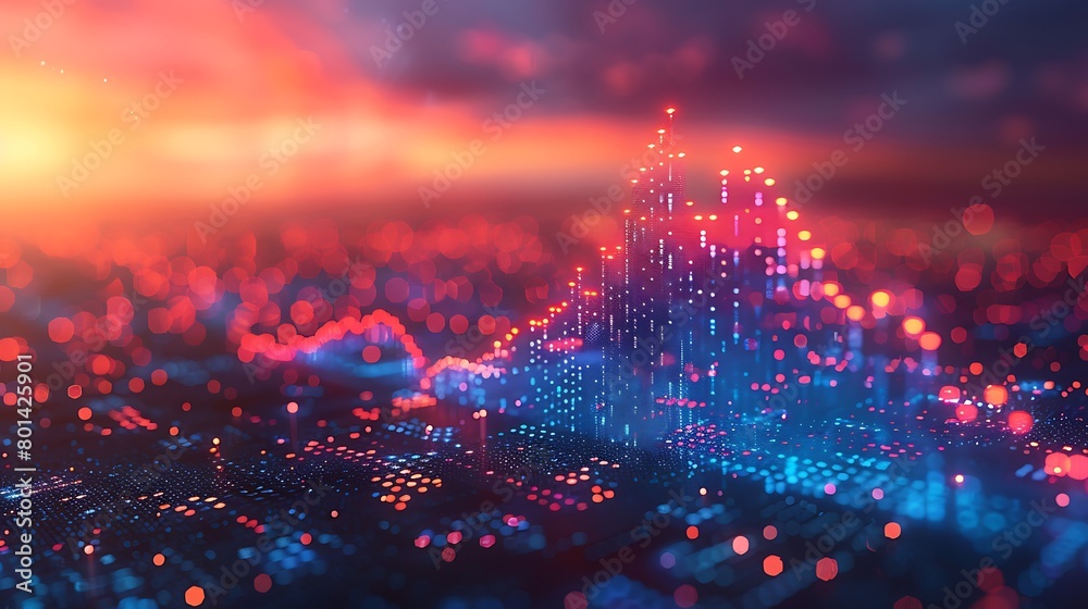 A visually striking yet minimalist market trend graphic, featuring a prominent upward arrow in vibrant blue against a calming gradient background. A visually striking yet minimalist market trend graphic, featuring a prominent upward arrow in vibrant blue against a calming gradient background.