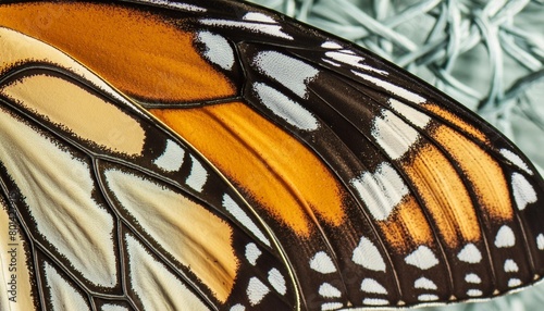 macro butterfly wing background common tiger butterfly danaus genutia monarch butterfly