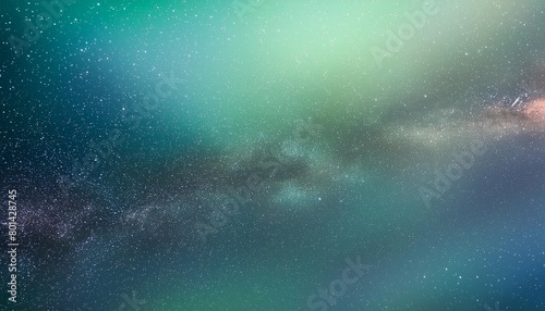 grainy texture gradient green and blue cyan galaxy abstract background