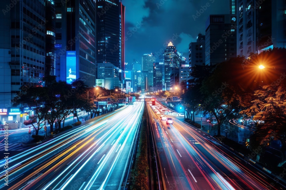 AI-driven smart city infrastructure, efficient energy and traffic management
