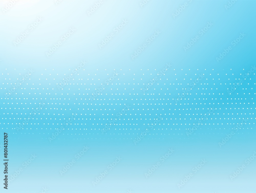 Sky blue halftone gradient background with dots elegant texture empty pattern with copy space for product design or text copyspace mock-up template 