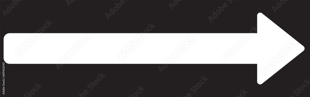 Vector White Arrow Isolated on Transparent Background, Paper Arrow with Shadow, Right Direction, Pointer Directional Sign. Vector White Arrow Isolated on Transparent Background, Paper Arrow with Shadow, Right Direction, Pointer Directional Sign.