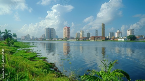 Cotonou Economic Transformation Skyline