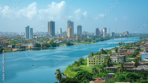 Cotonou Economic Transformation Skyline