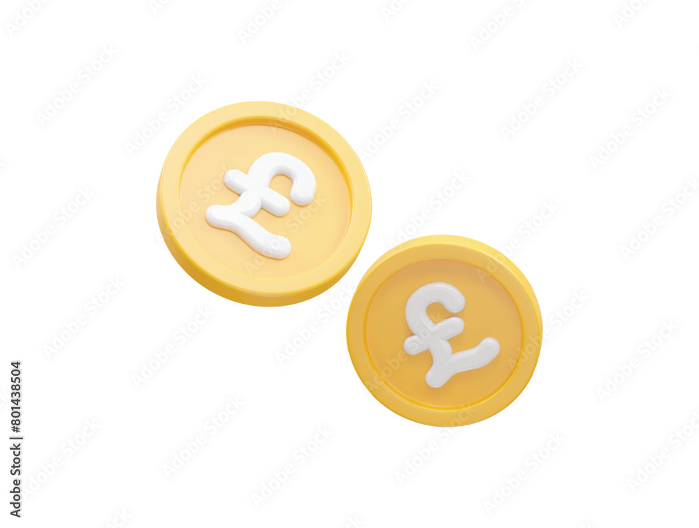 Pound icon 3d rendering illustration element Pound icon 3d rendering illustration element