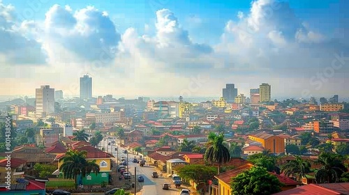 Kumasi Cultural Heart Skyline