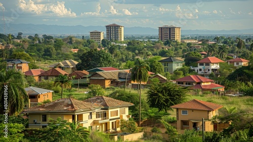 Lusaka Urban Expansion Skyline