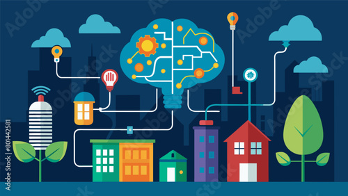 A citywide energy grid powered by braincomputer interfaces harnessing the power of thought to fuel homes and buildings..