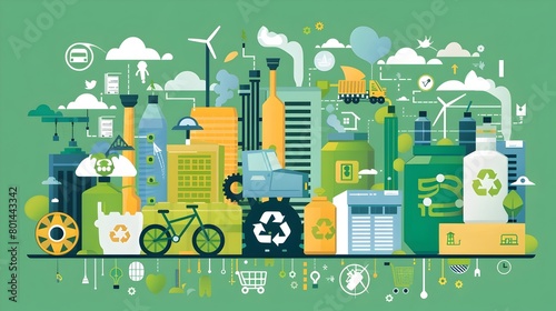 Illustrating Eco-friendly Packaging Material Innovation: Consortia of Academia, Industry, and Government Collaborating for a Sustainable Future