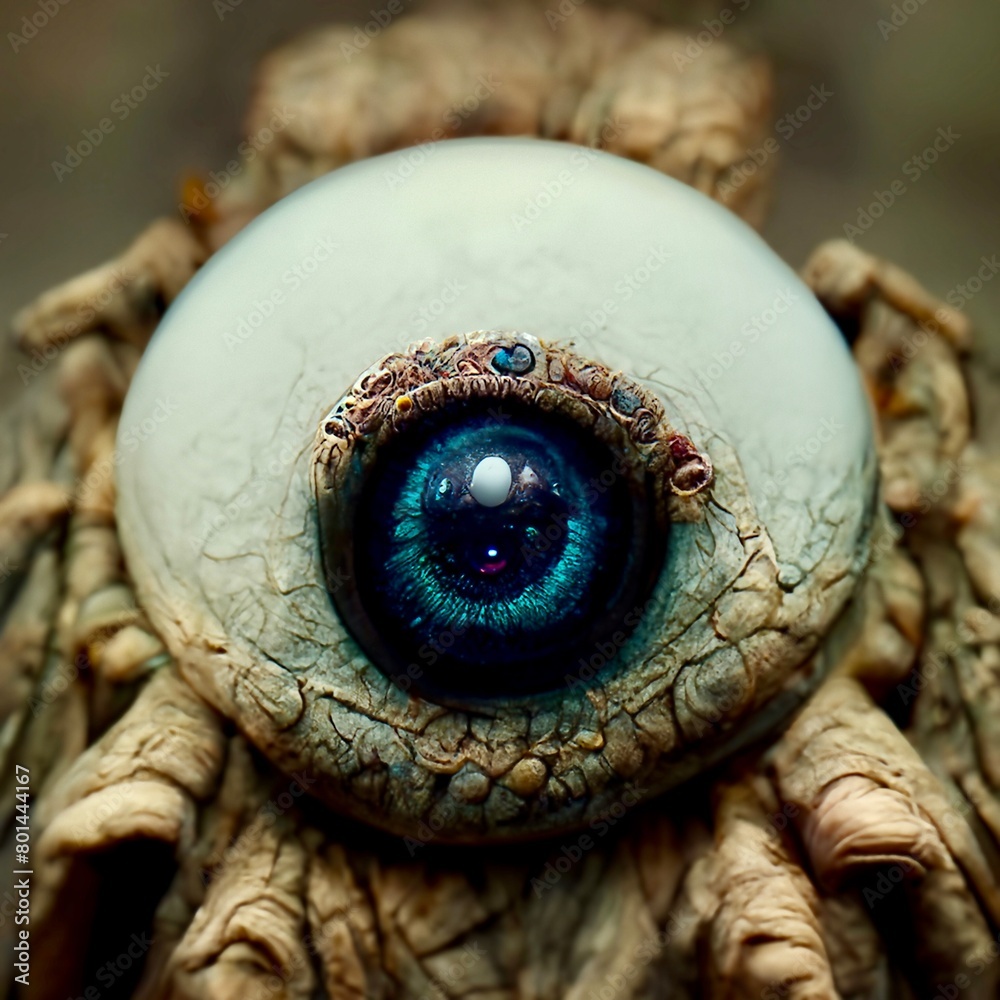 Portrait of a big eyed alien Portrait of a big eyed alien