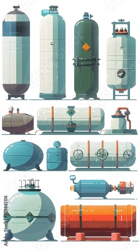 Hydrogen Storage Solutions: A Comprehensive of Gas, Liquid, and Solid-state Tanks for Clean Energy photo