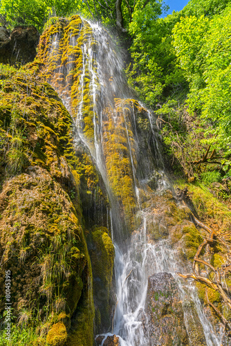 Amazing and hard to reach ''Vrana voda'' Waterfall, Bulgaria photo