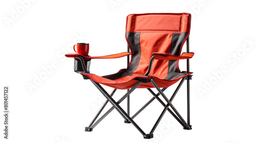Portable Chair Companion on Transparent Background.
