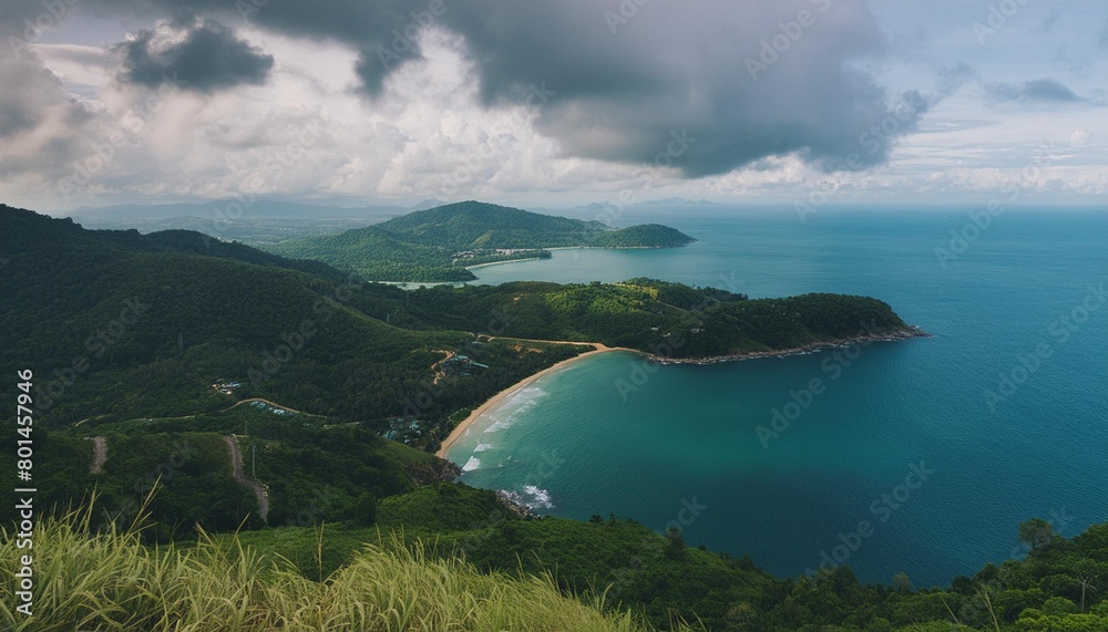 paisaje pintoresco oceano y montanas viajes y aventuras alrededor del mundo islas de tailandia phuket