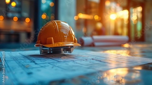 Vivid detail of an architect discussing building codes and compliance documentation with the project manager