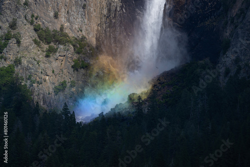 Bridalveil Falls Rainbow photo