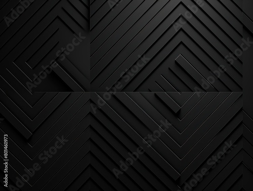 Black vector seamless pattern natural abstract background with thin elements. Monochrome tiny texture diagonal inclined lines simple geometric  photo