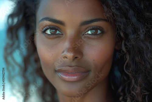 Young woman with natural beauty with beautiful skin © FrankBoston