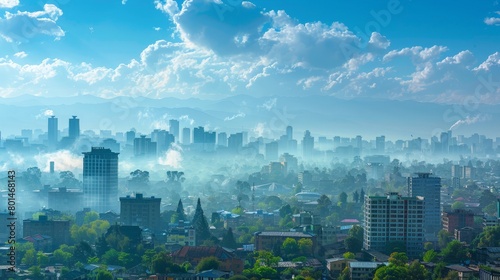 Addis Ababa African Unity Skyline