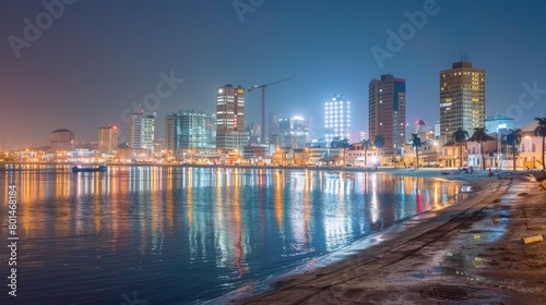 Luanda Rapid Modernization Skyline