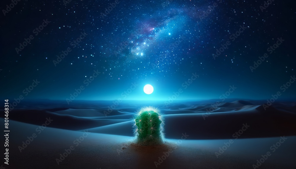 Tiny cactus against a vibrant dawn sky, cactus, cactuses Tiny cactus against a vibrant dawn sky, cactus, cactuses