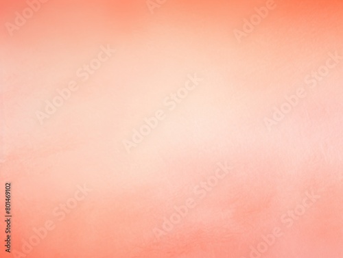 Coral barely noticeable watercolor light soft gradient pastel background minimalistic pattern with copy space texture for display products blank copyspace  © Lenhard