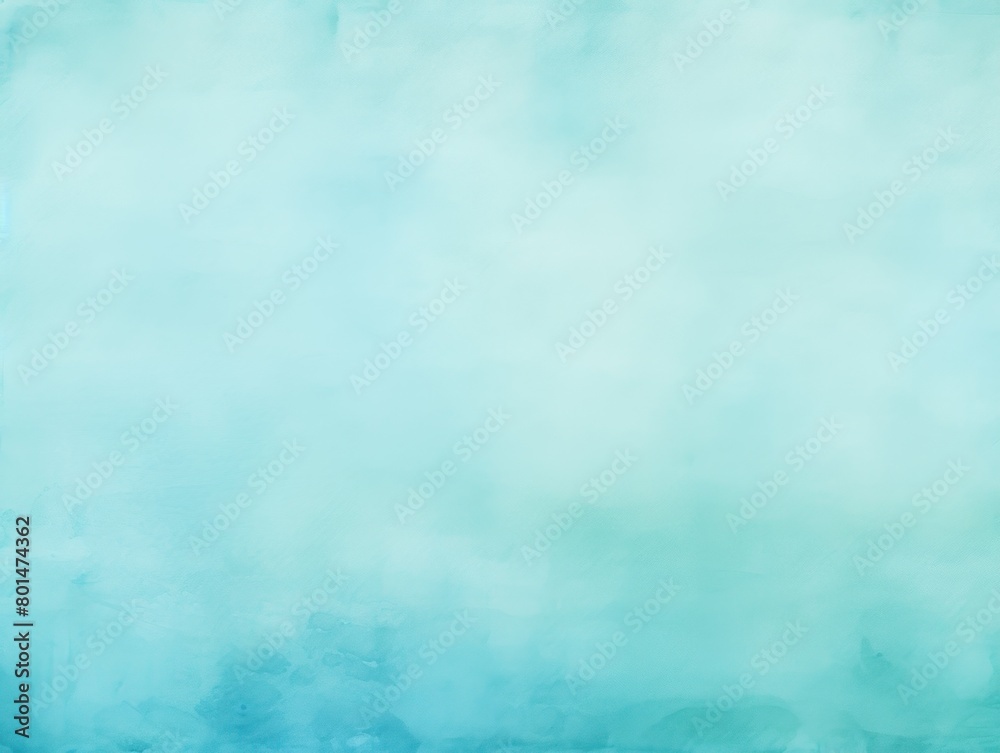 Cyan barely noticeable watercolor light soft gradient pastel background minimalistic pattern with copy space texture for display products blank copyspace 