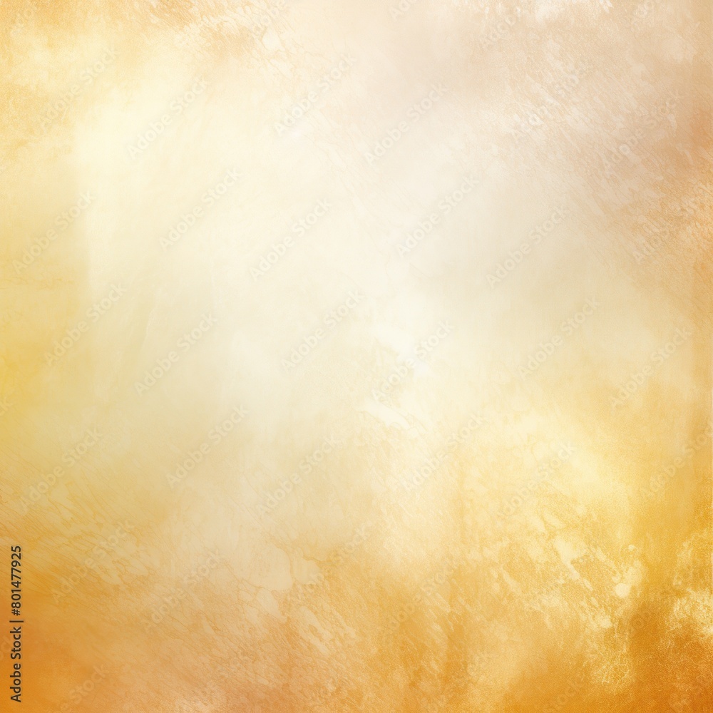 Gold barely noticeable watercolor light soft gradient pastel background minimalistic pattern with copy space texture for display products blank copyspace 