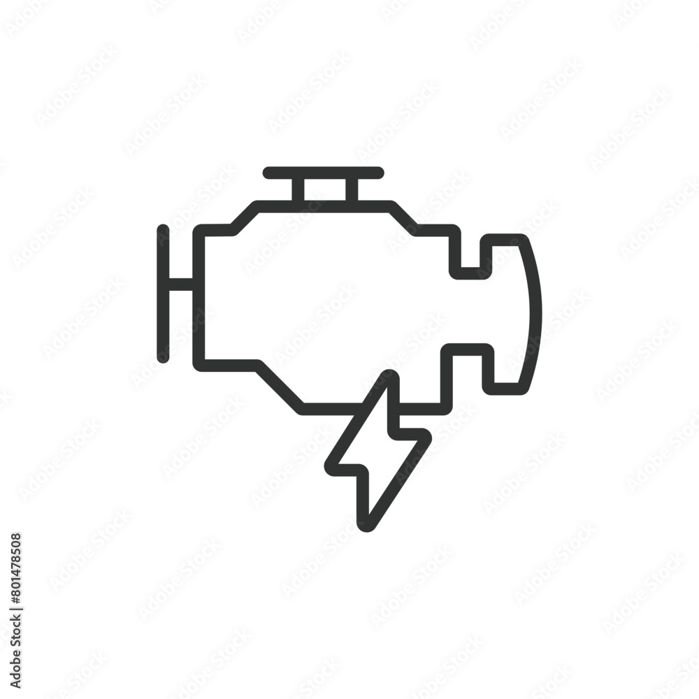 Engine, in line design. Engine, Motor, Power, Machine, Mechanism, Automotive, Technology on white background vector. Engine editable stroke icon Engine, in line design. Engine, Motor, Power, Machine, Mechanism, Automotive, Technology on white background vector. Engine editable stroke icon